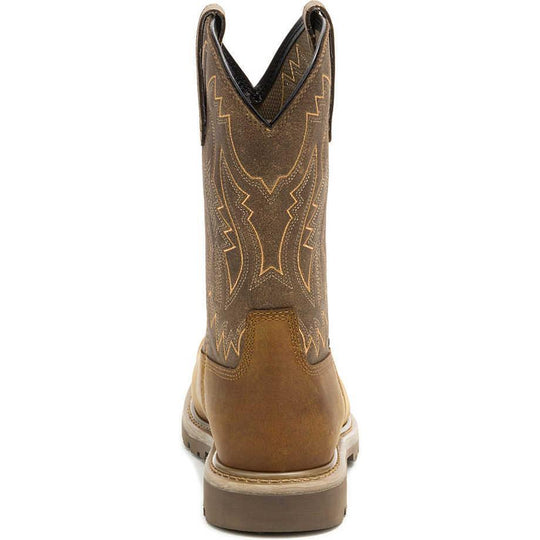Cat Men's Colorado Frontier Steel Toe Western Work Boot - Beaned - P91797 - Overlook Boots