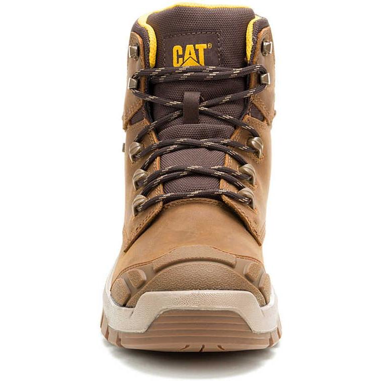 Cat Men's Striver XL Steel Toe Waterproof Lace Up Work Boot - Pyramid - P91816 - Overlook Boots