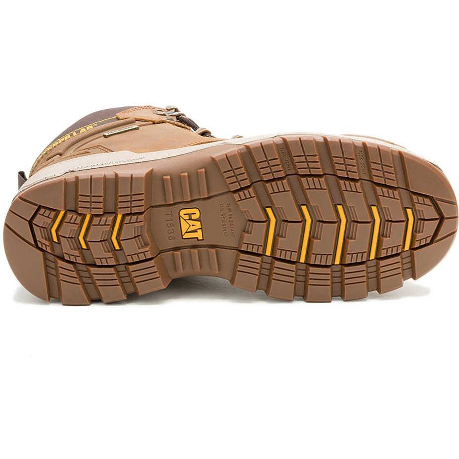 Cat Men's Striver XL Steel Toe Waterproof Lace Up Work Boot - Pyramid - P91816 - Overlook Boots