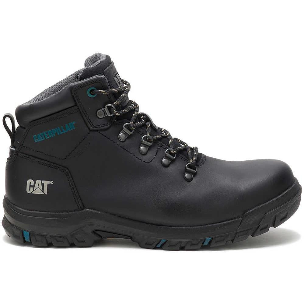 Cat Women's Mae Steel Toe Waterproof Slip Resistant Work Boot - Black - P91022 - Overlook Boots