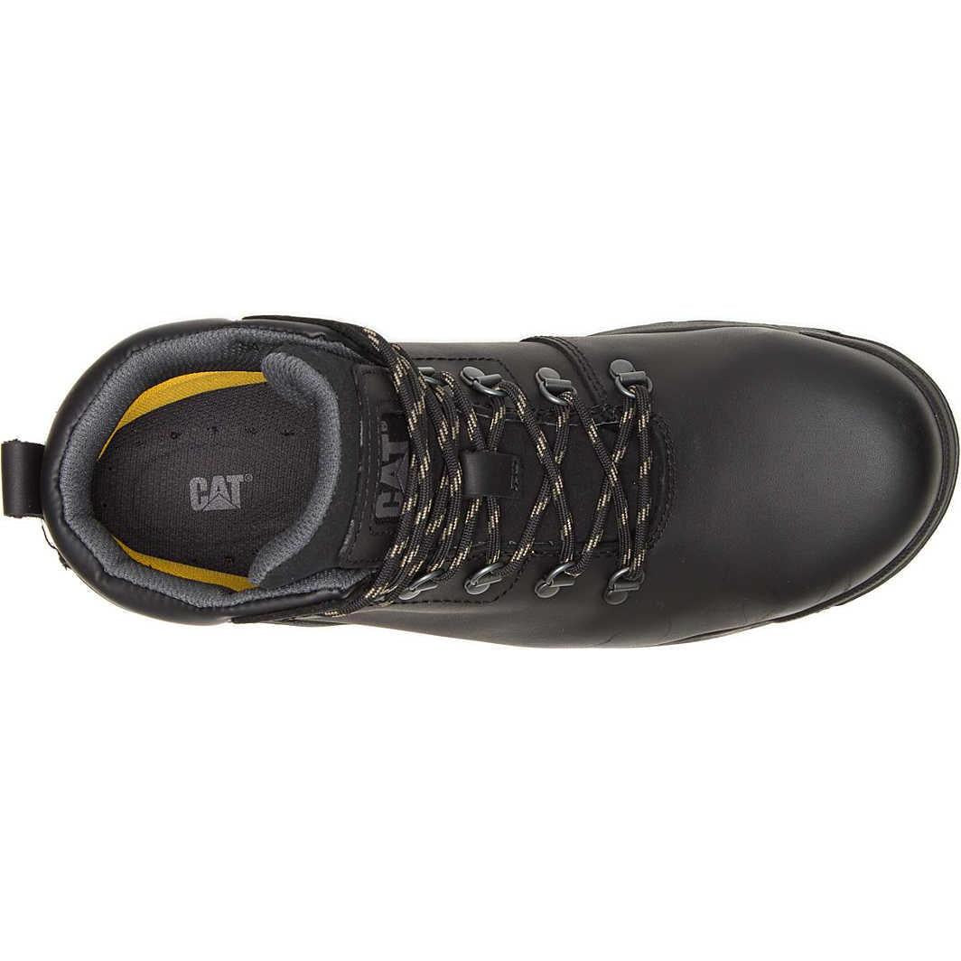 Cat Women's Mae Steel Toe Waterproof Slip Resistant Work Boot - Black - P91022 - Overlook Boots