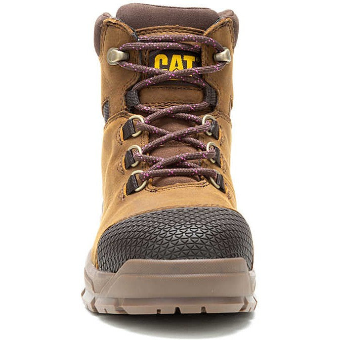 Cat Women's Accomplice X Steel Toe Waterproof Work Boot -Crisp- P91632 - Overlook Boots