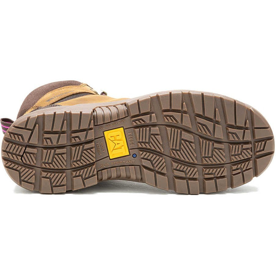 Cat Women's Accomplice X Steel Toe Waterproof Work Boot -Crisp- P91632 - Overlook Boots