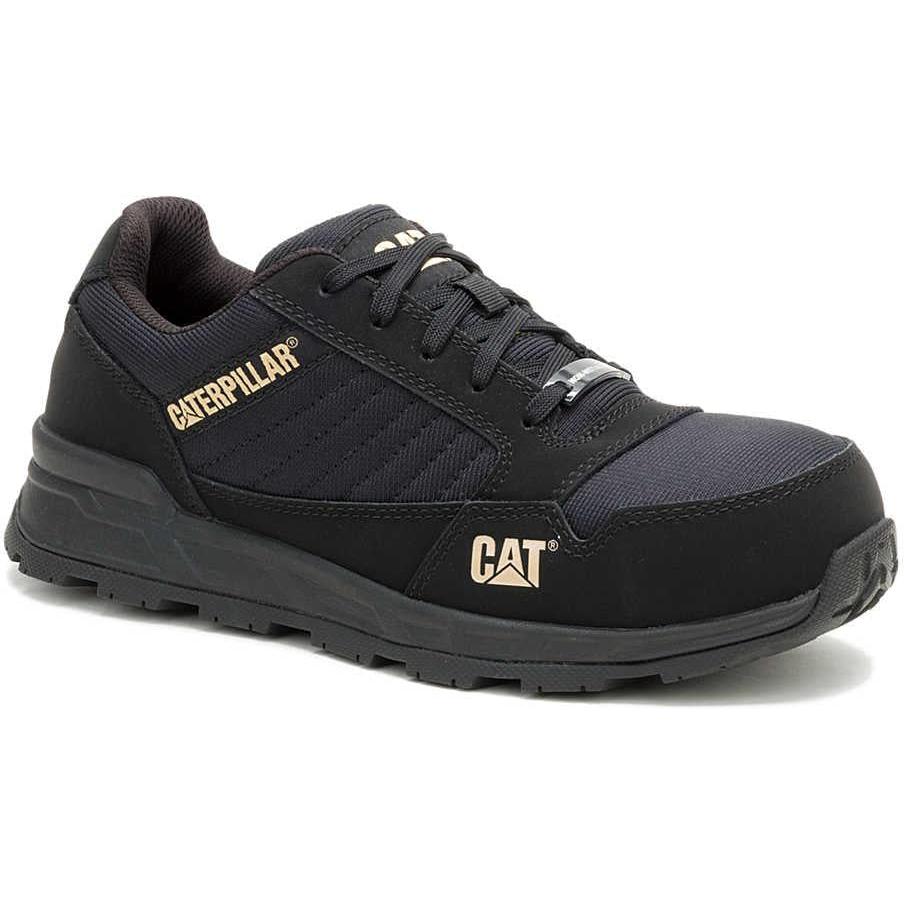 Cat Women's Venward Comp Toe Static Dissipative Work Shoe - Black - P91793 5 / Medium / Black - Overlook Boots