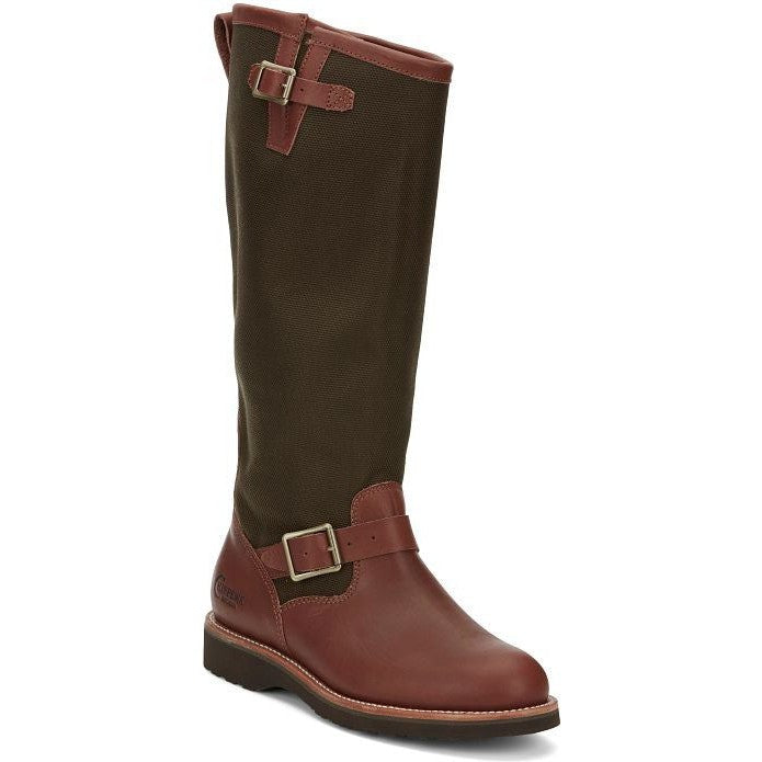 Chippewa Men's Descaro 17" Snake Hunt Boot -Brown- SN5913 - Overlook Boots