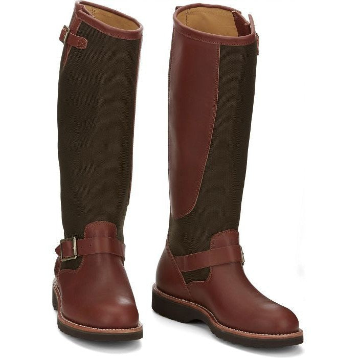 Chippewa Men's Descaro 17" Snake Hunt Boot -Brown- SN5913 - Overlook Boots