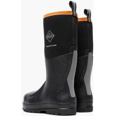 Muck Men's Chore Classic Steel Toe Metguard Waterproof Work Boot - Black - CHSMETA2 - Overlook Boots