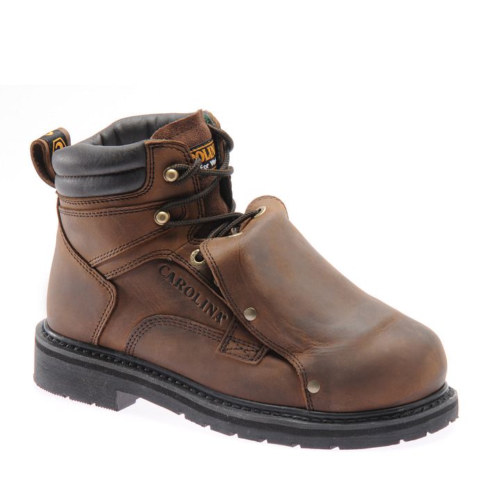 Carolina Men's Metpro Lo 6" Steel Toe Metguard Work Boot -Brown- 599 - Overlook Boots