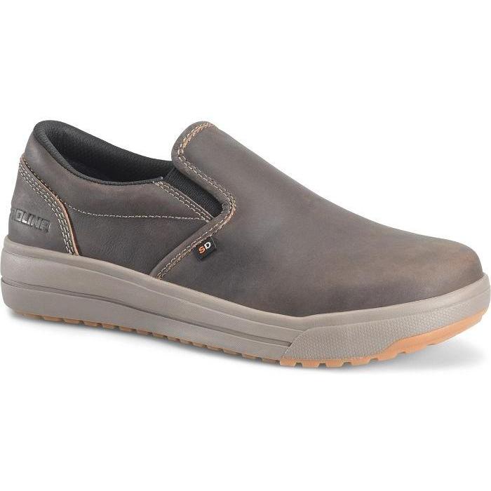 Carolina Men's Stabline Composite Toe Slip On Work Shoe- Grey- CA2322 8 / Medium / Gray - Overlook Boots