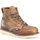 Carolina Men's Roughout Amp 6" Soft Toe USA Made Work Boot - Dark Brown - CA7068 8 / Medium / Brown - Overlook Boots