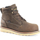 Carolina Men's Staple Gun 6" Carbon Composite Toe Waterproof Work Boot -Brown- CA7572 8.0 / Medium / Dark Brown - Overlook Boots