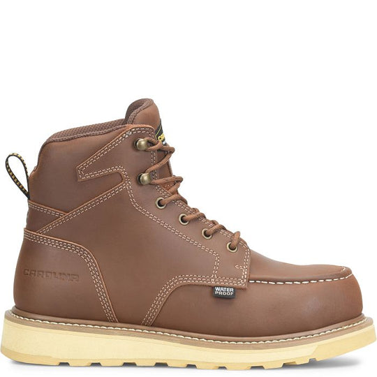 Carolina Men's Gruntz 6" Soft Toe Work Boot - Brown - CA3606