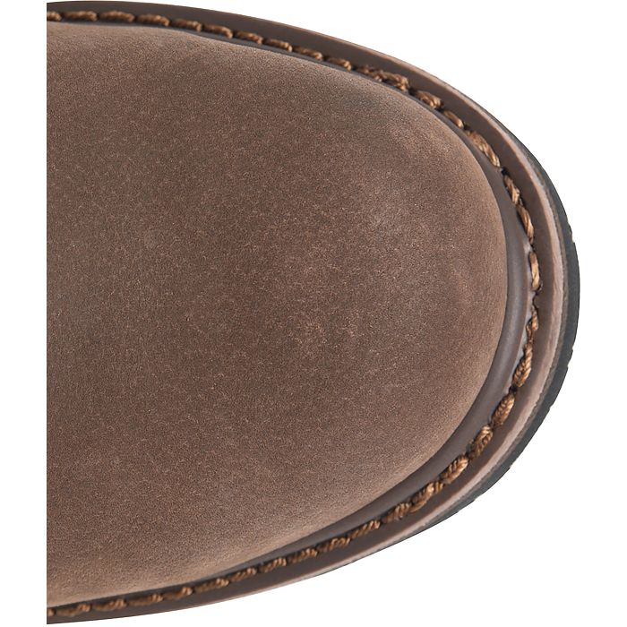 Carolina Men's Gruntz 8" Steel Toe Waterproof Steel Toe Work Boot - Brown - CA3599 - Overlook Boots