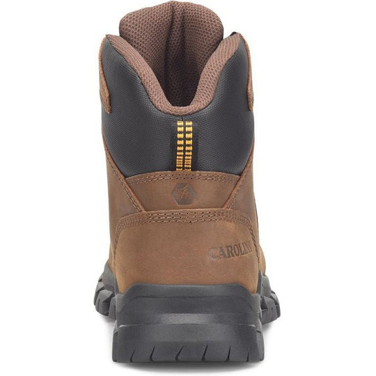 Carolina Men's Gruntz 6" Steel Toe Waterproof Work Boot -Brown- CA3593 - Overlook Boots