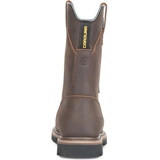 Carolina Men's Gruntz 10" Steel Toe Waterproof Wellington Work Boot - Brown - CA3600 - Overlook Boots