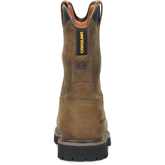 Carolina Men's Judge 10" Composite Toe Waterproof Wellington Work Boot - Brown - CA8622 - Overlook Boots