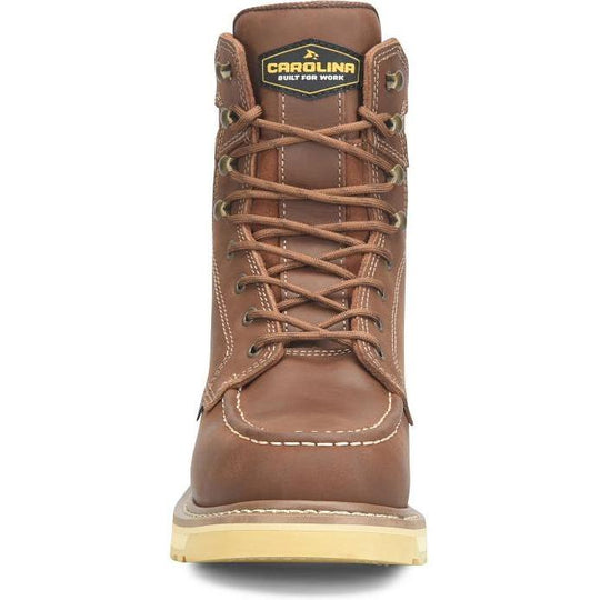 Carolina Men's Gruntz 8" Soft Toe WP Work Boot - Brown - CA3602 - Overlook Boots