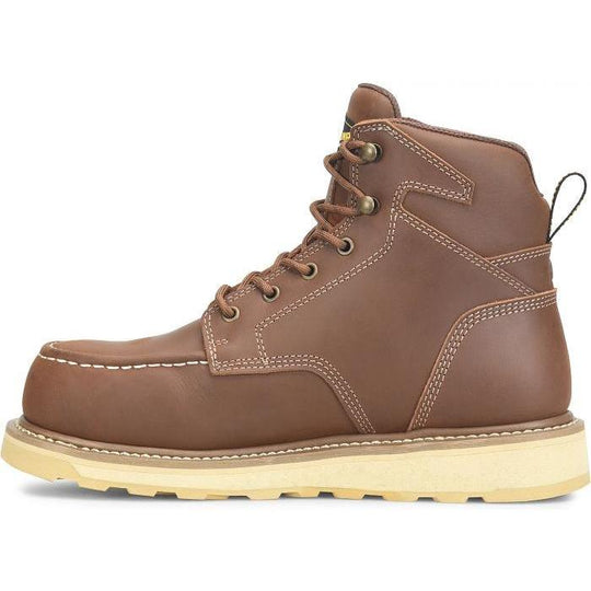 Carolina Men's Gruntz 6" Comp Toe Waterproof Work Boot - Brown - CA3601 - Overlook Boots