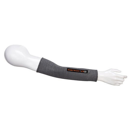 Portwest CT Cut F7 14 Inch Sleeve A8 - Gray - 12 Pack - CT90 Default Title - Overlook Boots