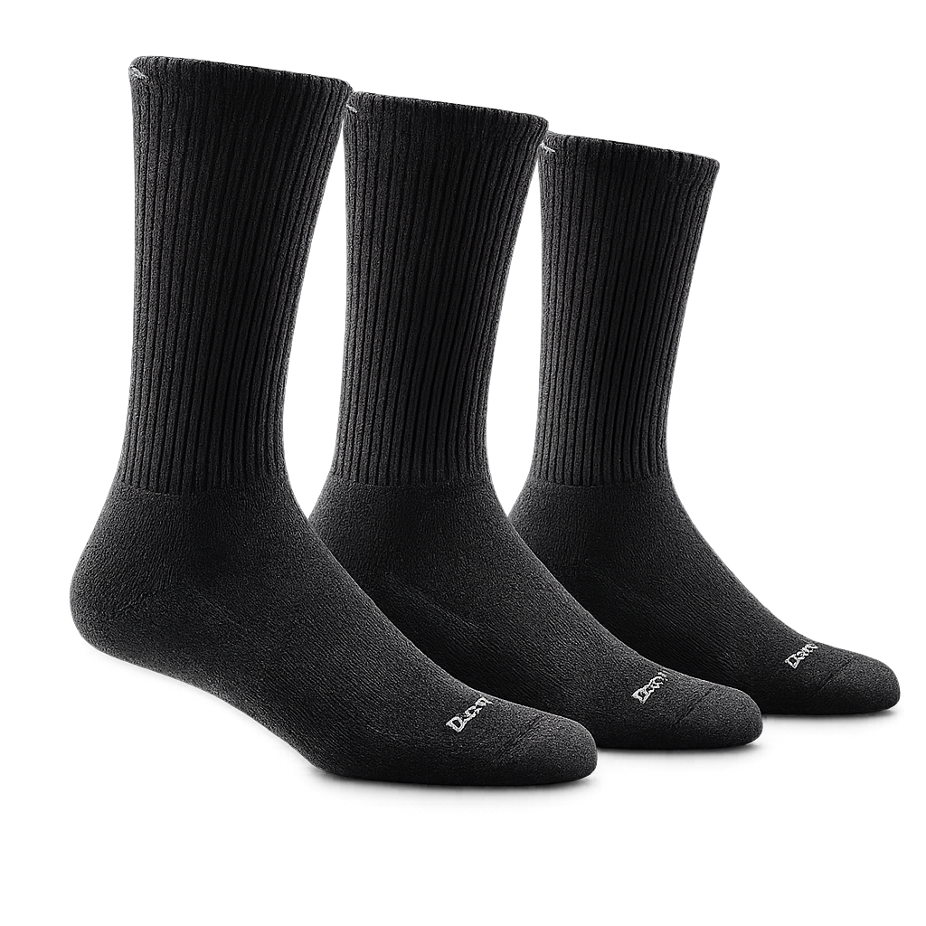 Men's Darn Tough Standard Crew Lightweight Lifestyle Socks - 1680 - 3 PACK - Overlook Boots
