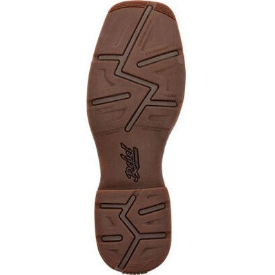 Durango Men's Rebel 11" Soft Toe Saddle Up Western Classic Boot- Brown- DB4442 - Overlook Boots