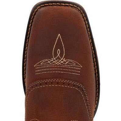 Durango Men's Rebel 11" Soft Toe Saddle Up Western Classic Boot- Brown- DB4442 - Overlook Boots