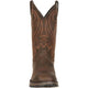 Durango Men's Rebel 12" Soft Toe Pull On Western Classic Boot- Chocolate- DB5464 - Overlook Boots