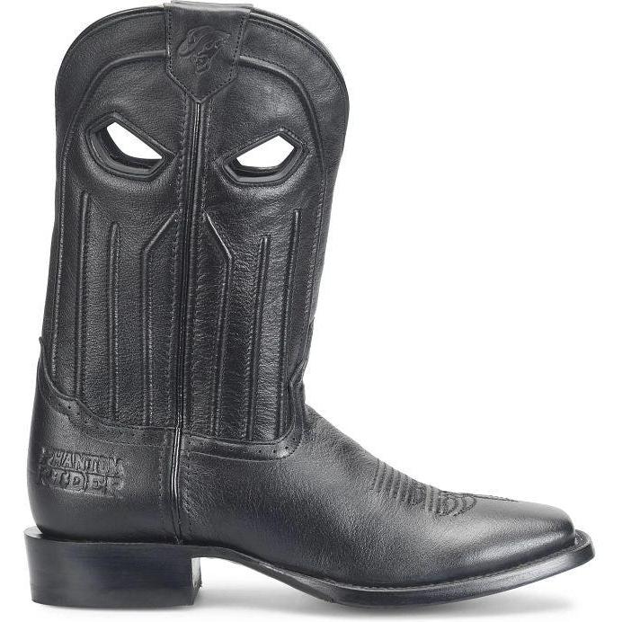 Phantom Rider Men's Arcana 11" Square Toe Western Boot- Black- PH5044 - Overlook Boots