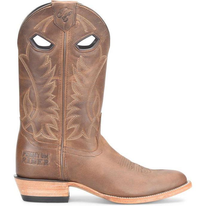 Phantom Rider Men's Corvus 11" Soft Toe Roper Western Boot - Brown - PH5046 - Overlook Boots