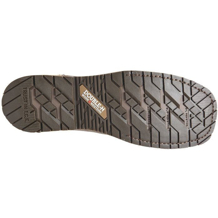 Double H Men's Outlook 11" Composite Toe Waterproof Western Work Boot -Brown- DH6143 - Overlook Boots