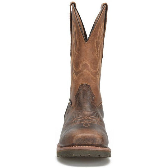 Double H Men's Outlook 11" Composite Toe Waterproof Western Work Boot -Brown- DH6143 - Overlook Boots