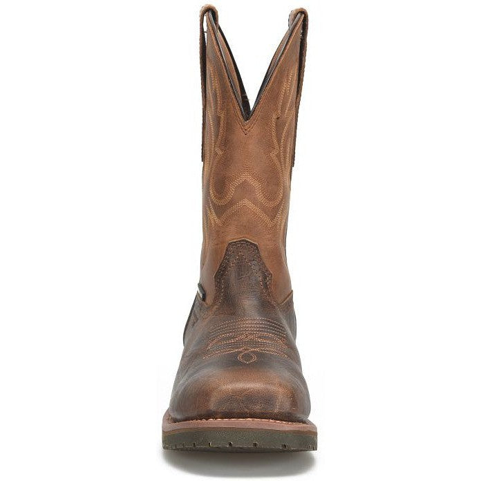 Double H Men's Outlook 11" Composite Toe Waterproof Western Work Boot -Brown- DH6143 - Overlook Boots