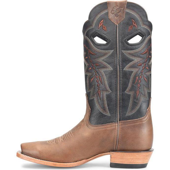 Phantom Rider Men's Deeprose 13" Square Toe Western Boot - Brown - PH5045 - Overlook Boots