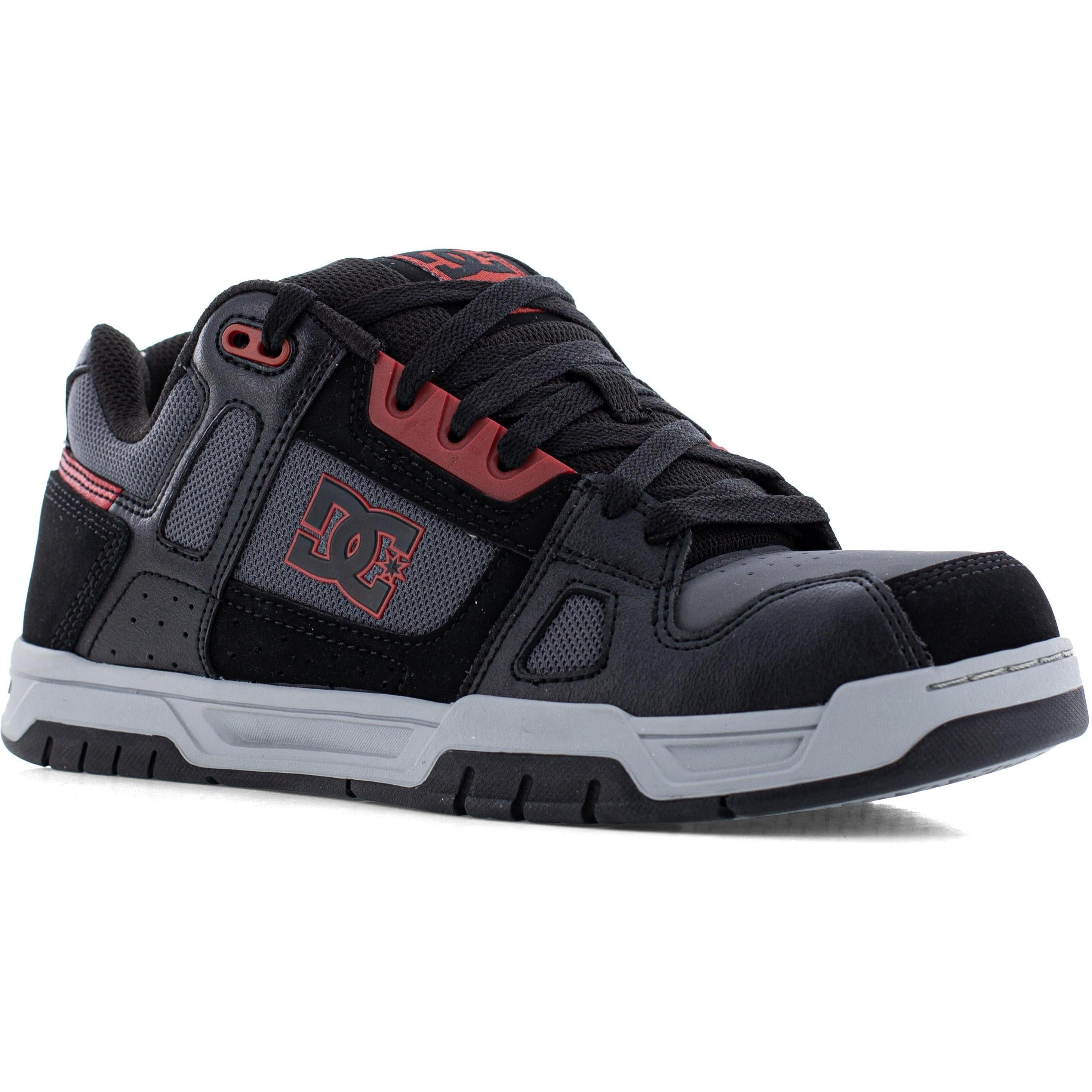 DC Men's Stag Work Comp Toe Moisture Wicking Work Shoe- Black- DC60503 7 / Medium / Black - Overlook Boots