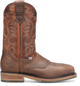 Double H Men's Cody 11" Safety Toe Western Work Boot - Brown - DH4668 7.5 / Medium / Brown - Overlook Boots