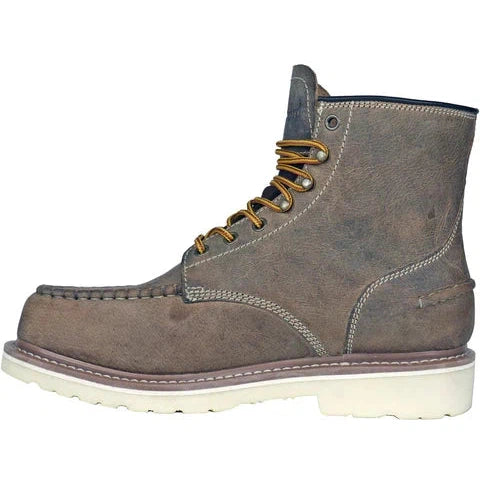 DieHard Men's Monte Soft Toe Waterproof Slip Resistant Work Boot - Brown DH60112 - Overlook Boots