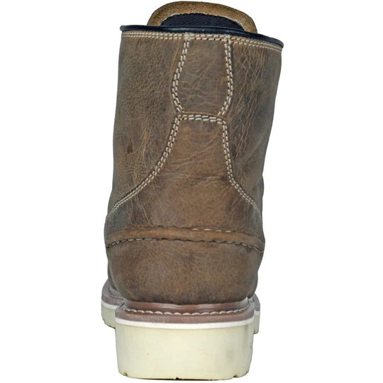 DieHard Men's Monte Soft Toe Waterproof Slip Resistant Work Boot - Brown DH60112 - Overlook Boots