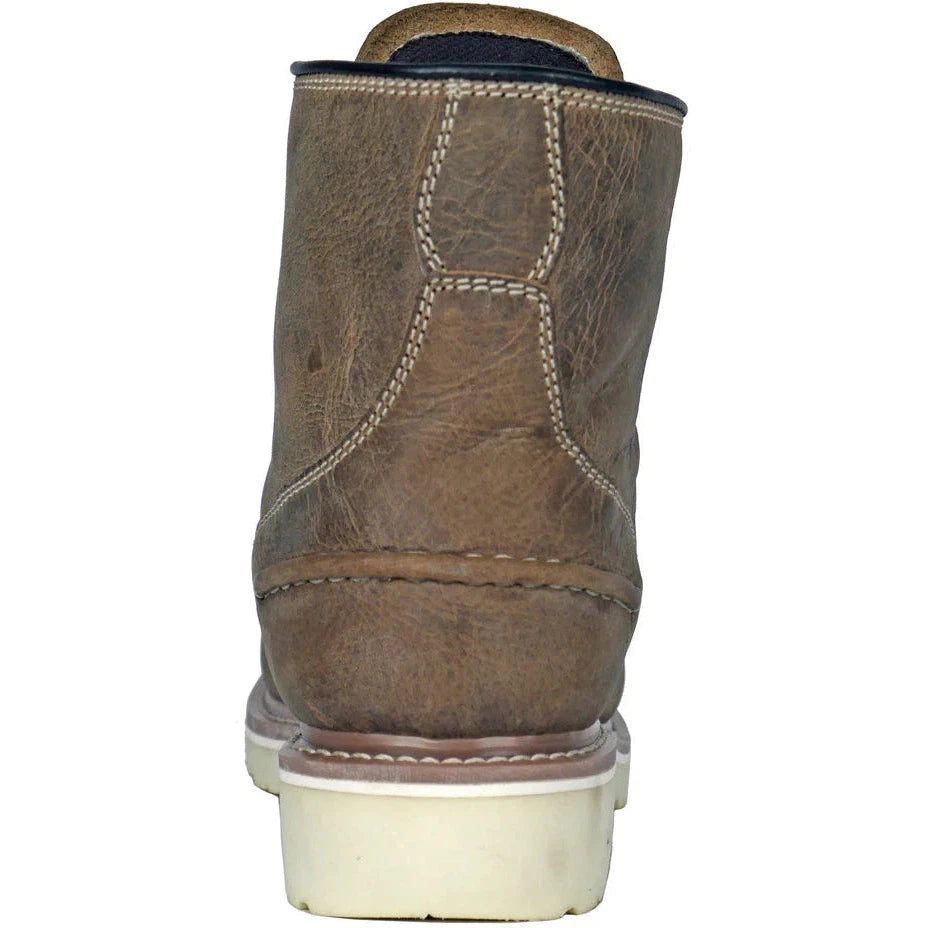 DieHard Men's Monte Soft Toe Waterproof Slip Resistant Work Boot - Brown DH60112 - Overlook Boots