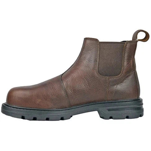DieHard Men's Nitro Composite Toe Slip Resistant Work Boot - Brown DH60860 - Overlook Boots