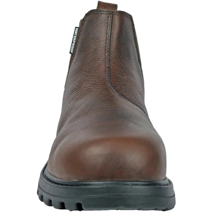 DieHard Men's Nitro Composite Toe Slip Resistant Work Boot - Brown DH60860 - Overlook Boots