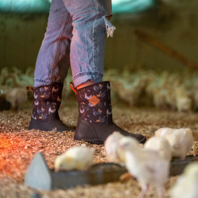 Muck Women's Muckster II Mid Waterproof Ankle Work Boot -Brown- WM29CK - Overlook Boots