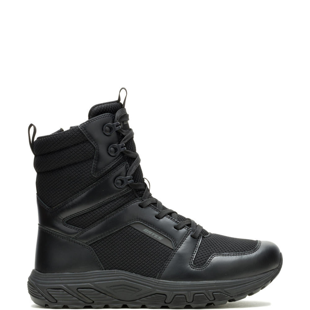 Bates Rush 2 Mid Men's Side-Zip Tactical Boot - Black - E02248 7 / Medium / Black - Overlook Boots