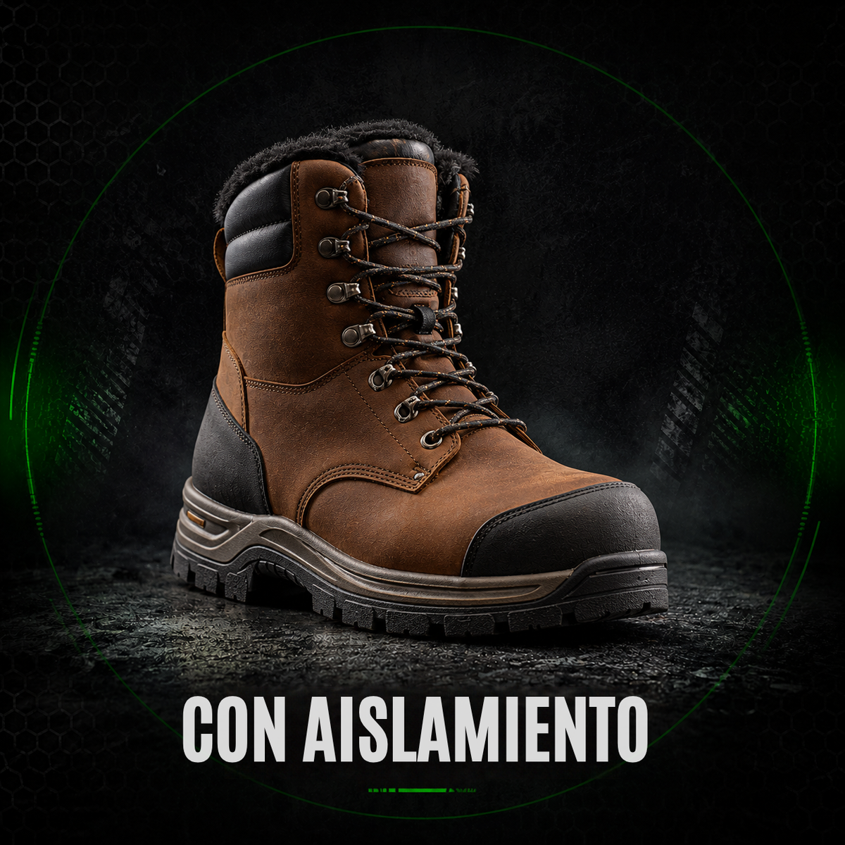 Botas con aislamiento térmico