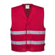 Portwest Iona Enhanced Mesh Vest - Red - 12 Pack - F374 L/XL - Overlook Boots