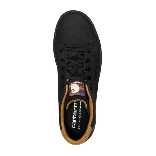 Carhartt Men's Detroit Leather Sneaker Soft Toe Work Shoe - Black - FC2161-M