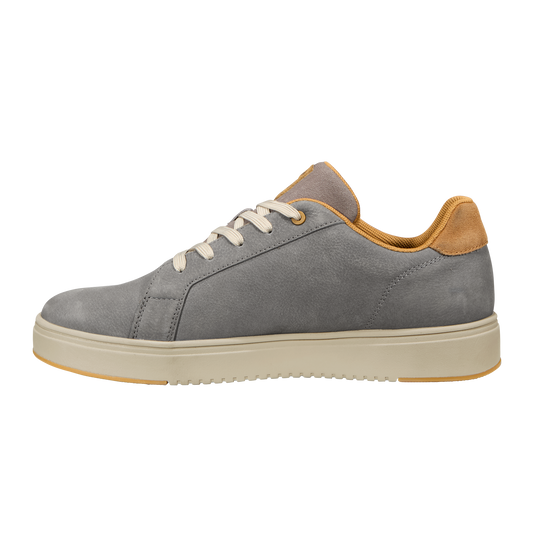 Carhartt Men's Detroit Leather Sneaker Soft Toe Work Shoe - Grey - FC2164-M