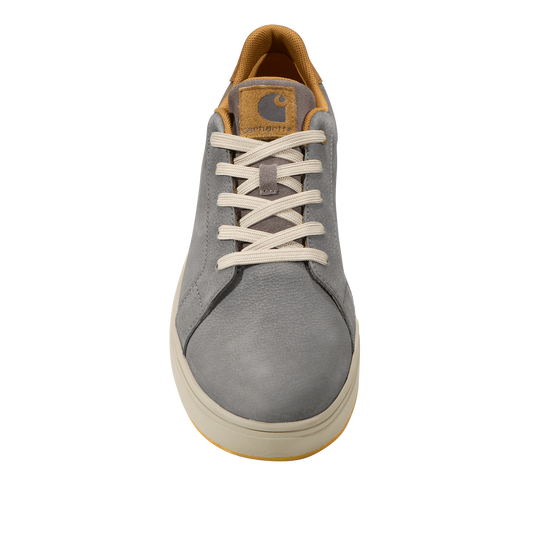 Carhartt Men's Detroit Leather Sneaker Soft Toe Work Shoe - Grey - FC2164-M