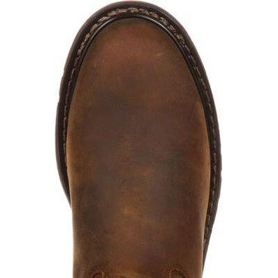 Rocky Men's Original Ride Roper 10" Round Toe Western Boot -Brown- FQ0001108 - Overlook Boots