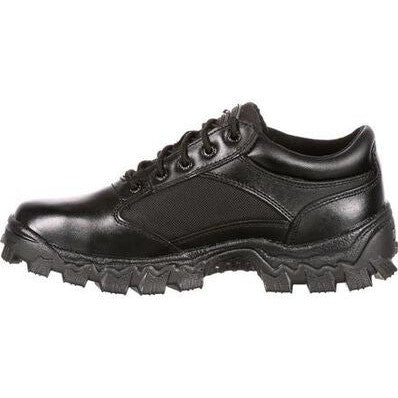 Rocky Men's Alpha Force 4" Soft Toe Oxford Work Shoe -Black- FQ0002168 - Overlook Boots