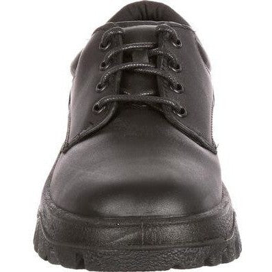 Rocky TMC 4" Plain Toe Slip Resistant Oxford Work Shoe -Black- FQ0005000 - Overlook Boots